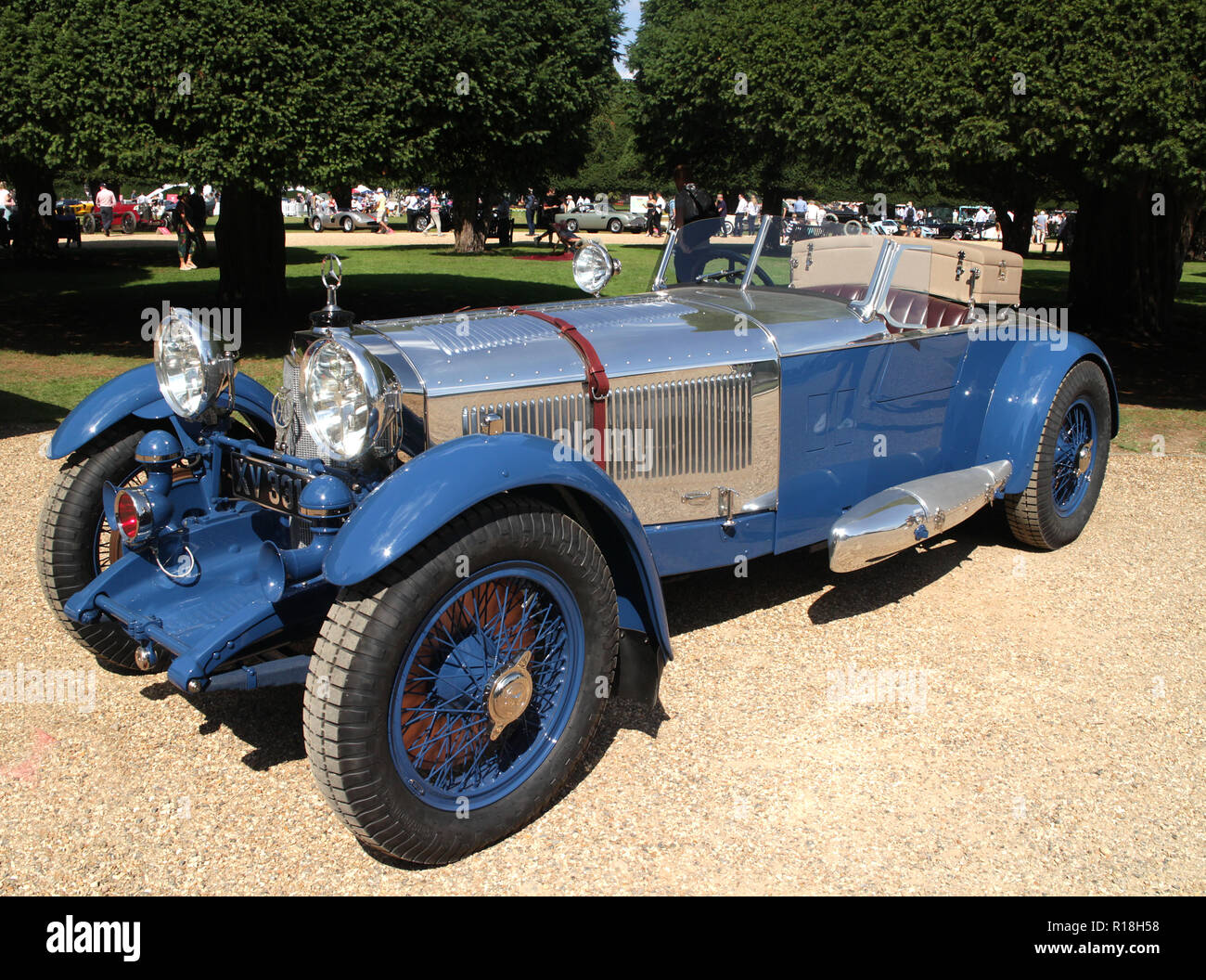 1929 Mercedes-Benz S Barker Tourer at Concours of Elegance2018, Hampton Court Palace, East Molesey, Surrey Stock Photo
