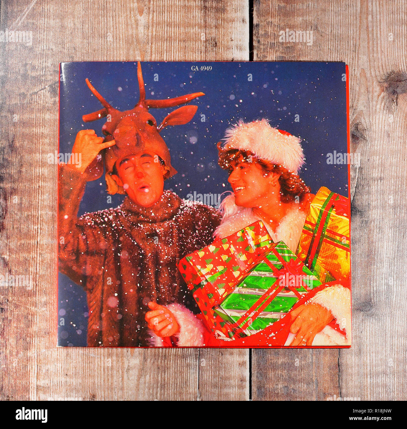 Wham last christmas cover hires stock photography and images Alamy Wham Last Christmas