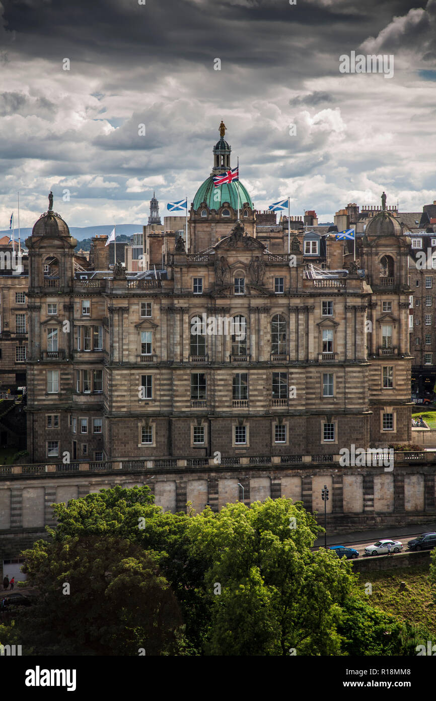 Royal Bank Of Scotland Rbs Building In Old Town Edinburgh Now A