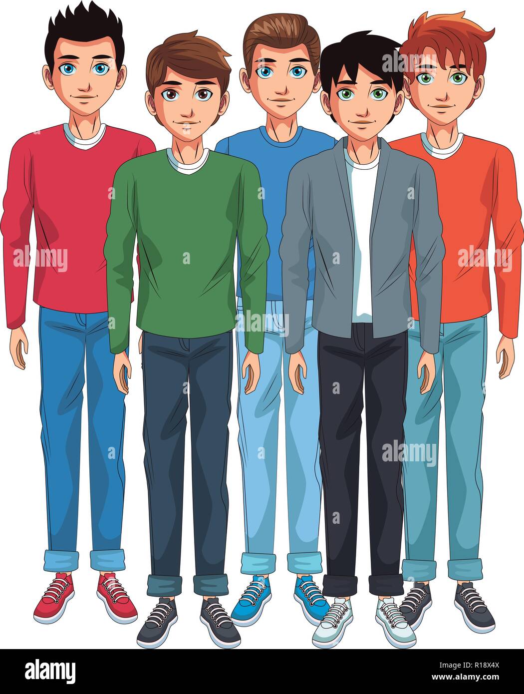 friends young mens group cartoon vector illustration graphic design Stock Vector Image & Art - Alamy friends young mens group cartoon vector illustration graphic design Stock Vector Image & Art - Alamy