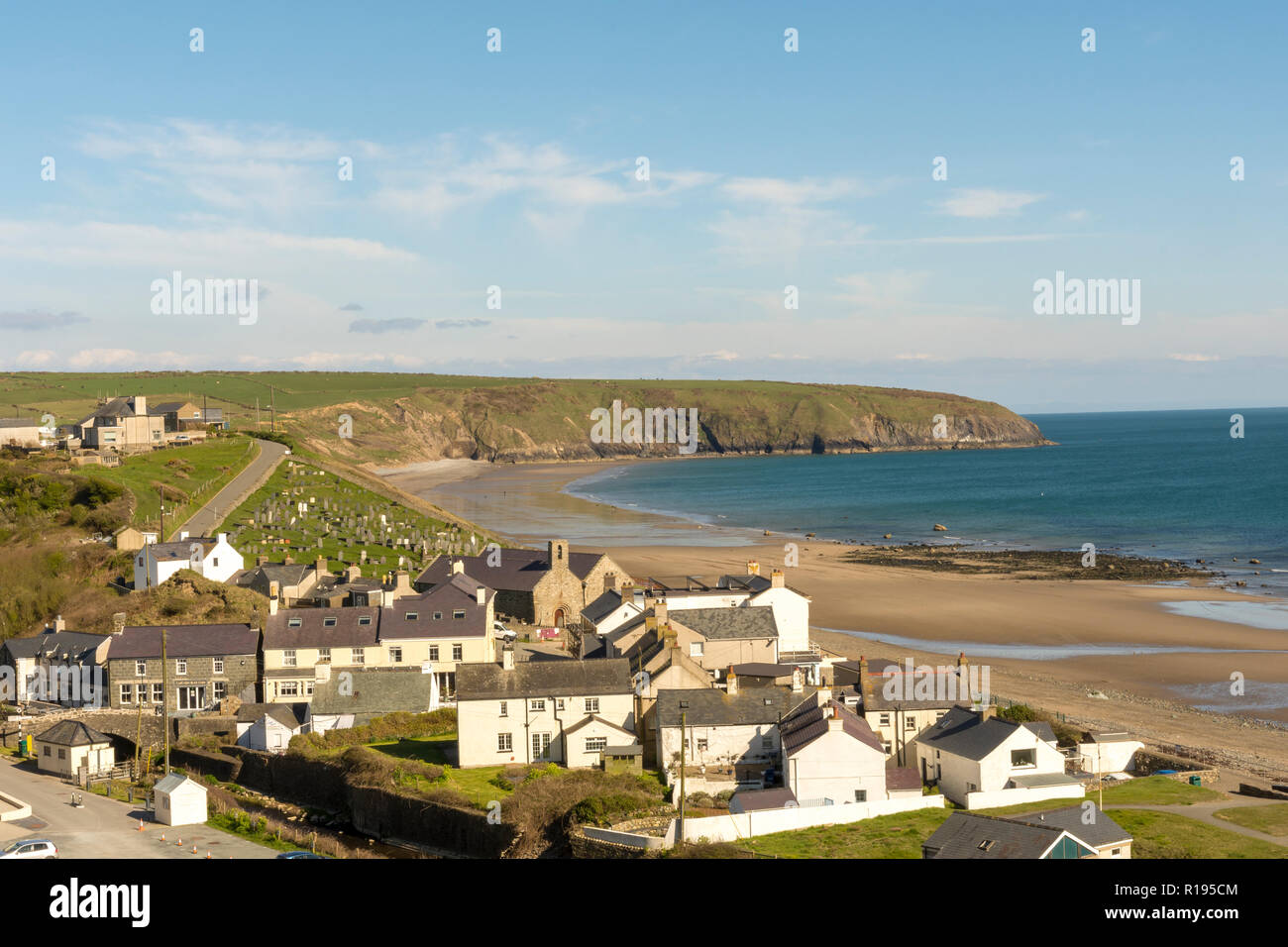 Aberdaron Gwynedd North Wales Stock Photo