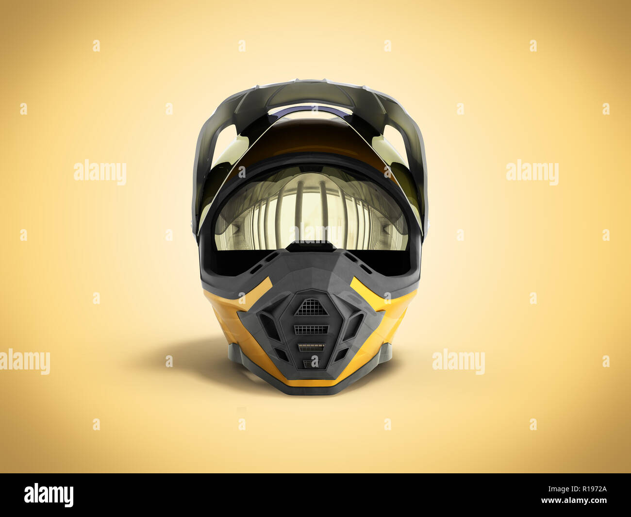 Arai helmet yellow hi-res stock photography and images - Alamy