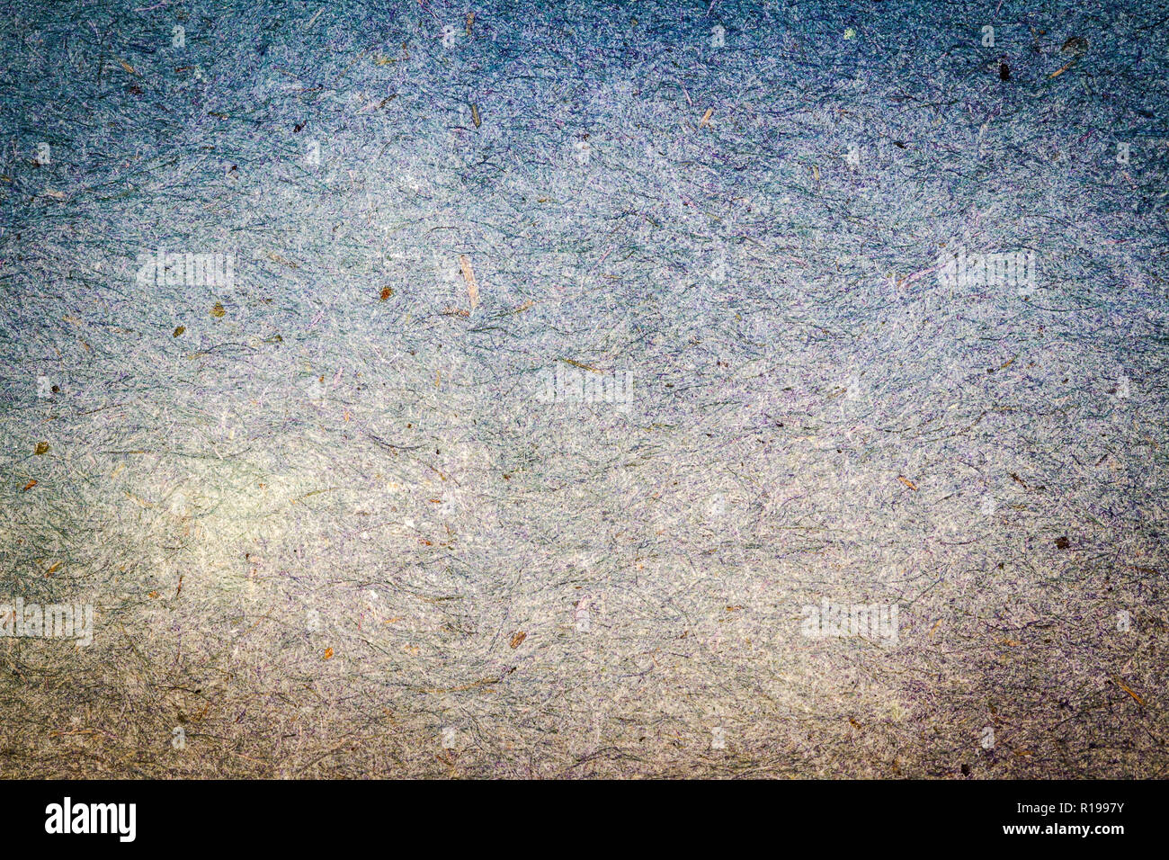 Craft Rough Paper Blue and yellow handmade craft paper texture background. Old rough ...