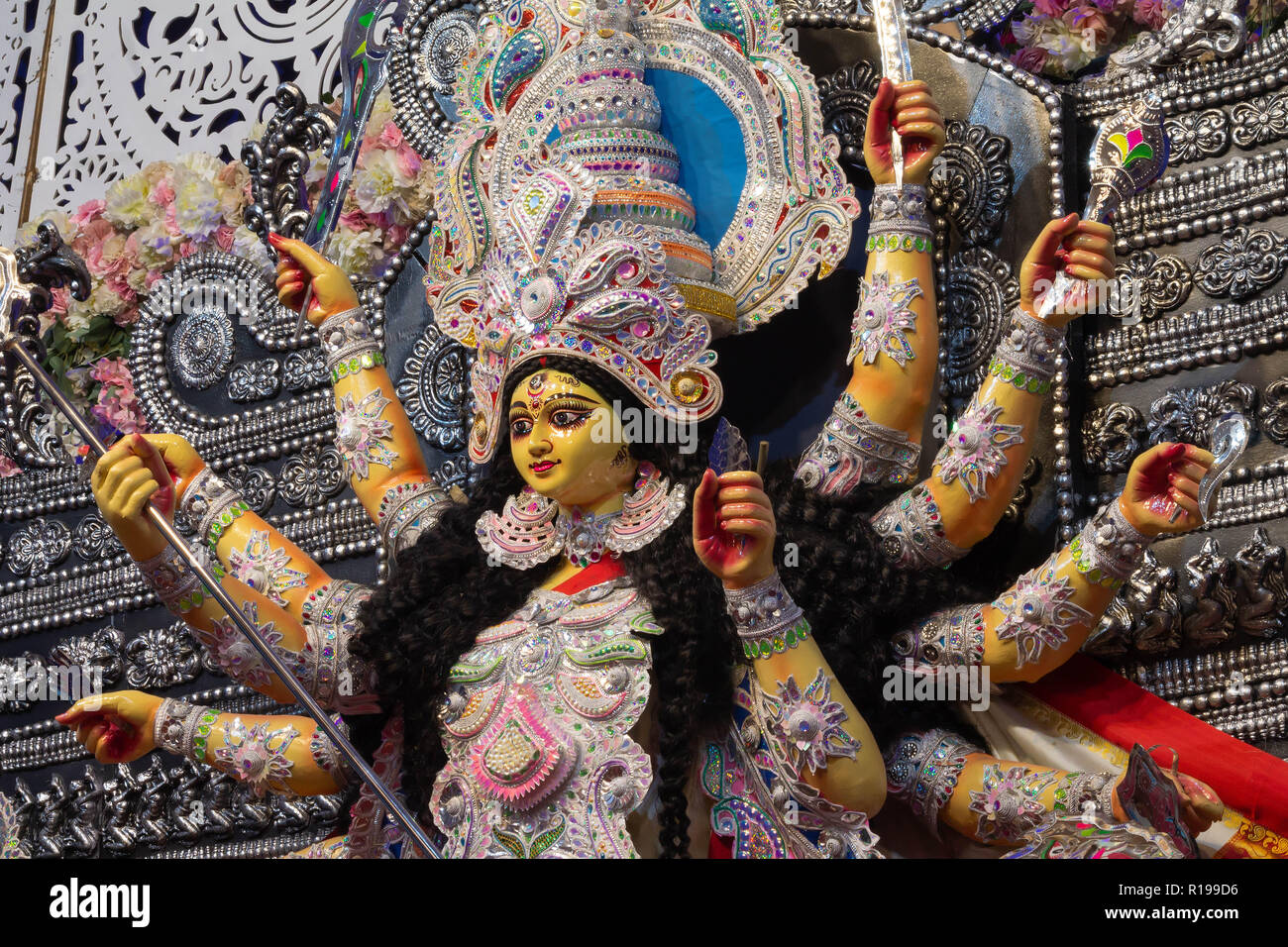 Durga R C Dakshinpalli Durga Puja Samithi , Pocket-52 , C.R.Park , New Delhi , Dt ...