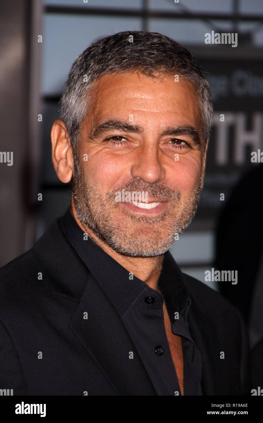 George Clooney  11/30/09 'Up in the Air' Premiere  @  Mann Village Theater, Westwood Photo by Megumi Torii/HNW / PictureLux  (November 30, 2009) Stock Photo