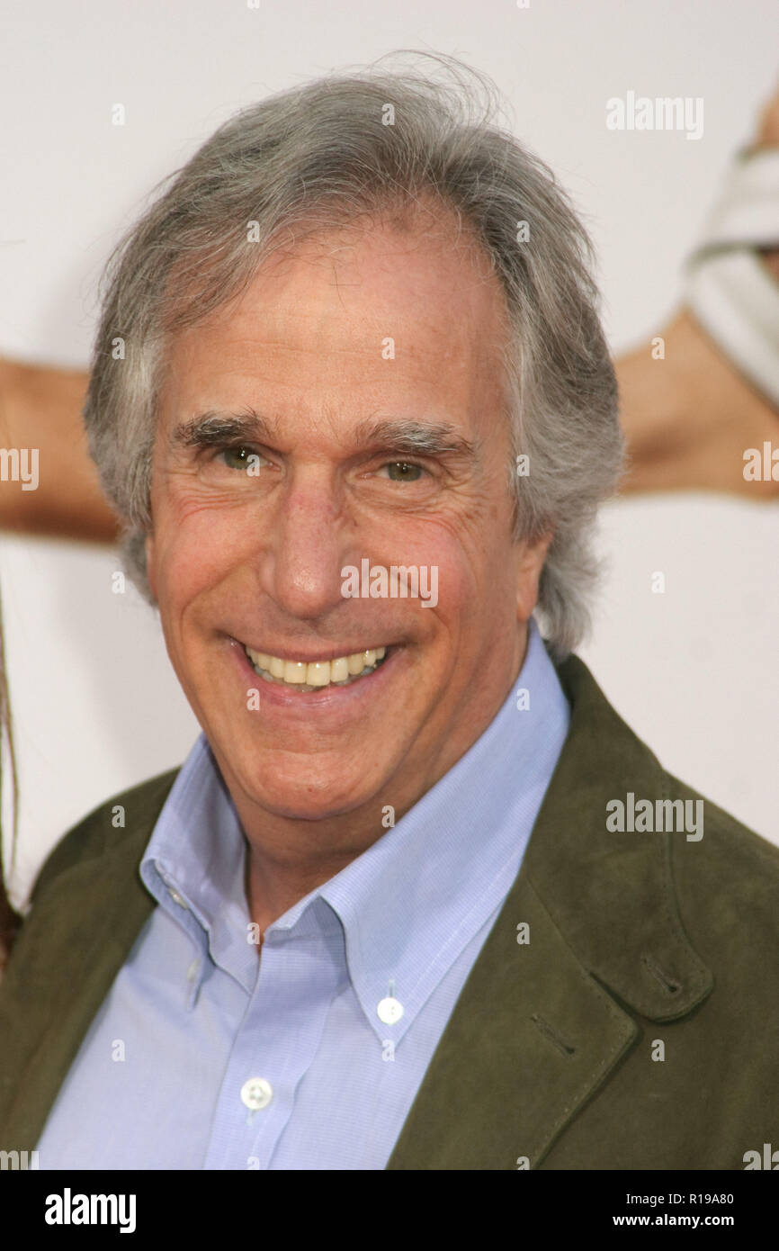 Henry Winkler  05/28/08 'You Don't Mess With The Zohan' Premiere @ Grauman's Chinese Theatre, Hollywood  Photo by Ima Kuroda/ HNW / PictureLux  (May 28, 2008) Stock Photo