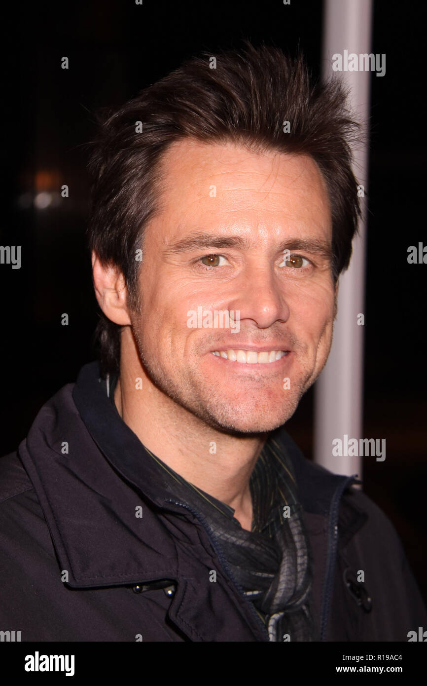 Jim Carrey  02/05/09 'Under the Sea 3D' Premiere  @ California Science Center IMAX Theatre, Los Angeles Photo by Megumi Torii/HNW / PictureLux  (February 5, 2009) Stock Photo