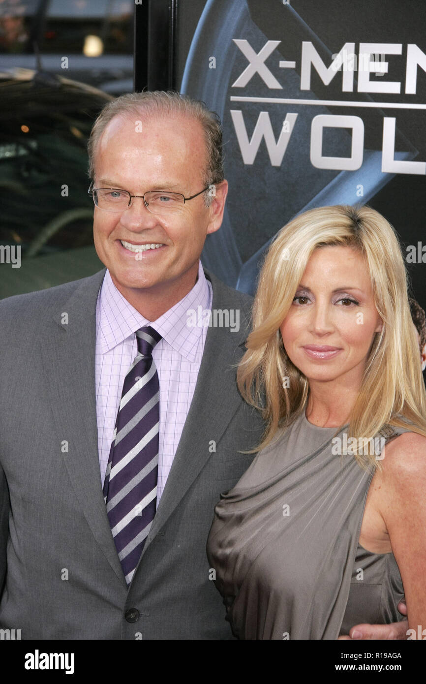 Kelsey Grammer, Camille Grammer  04/28/09 'X-Men Origins: Wolverine' Industry Screening @ Grauman's Chinese Theatre, Hollywood Photo by Ima Kuroda/HNW / PictureLux  (April 28, 2009) Stock Photo