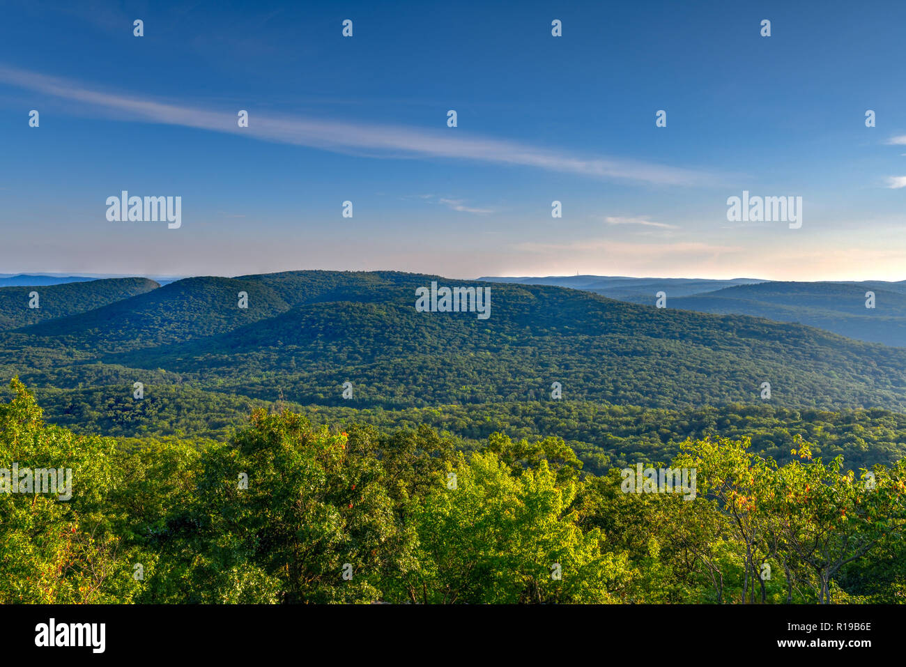 View from Bear Mountain, one of the bestknown peaks of New York's