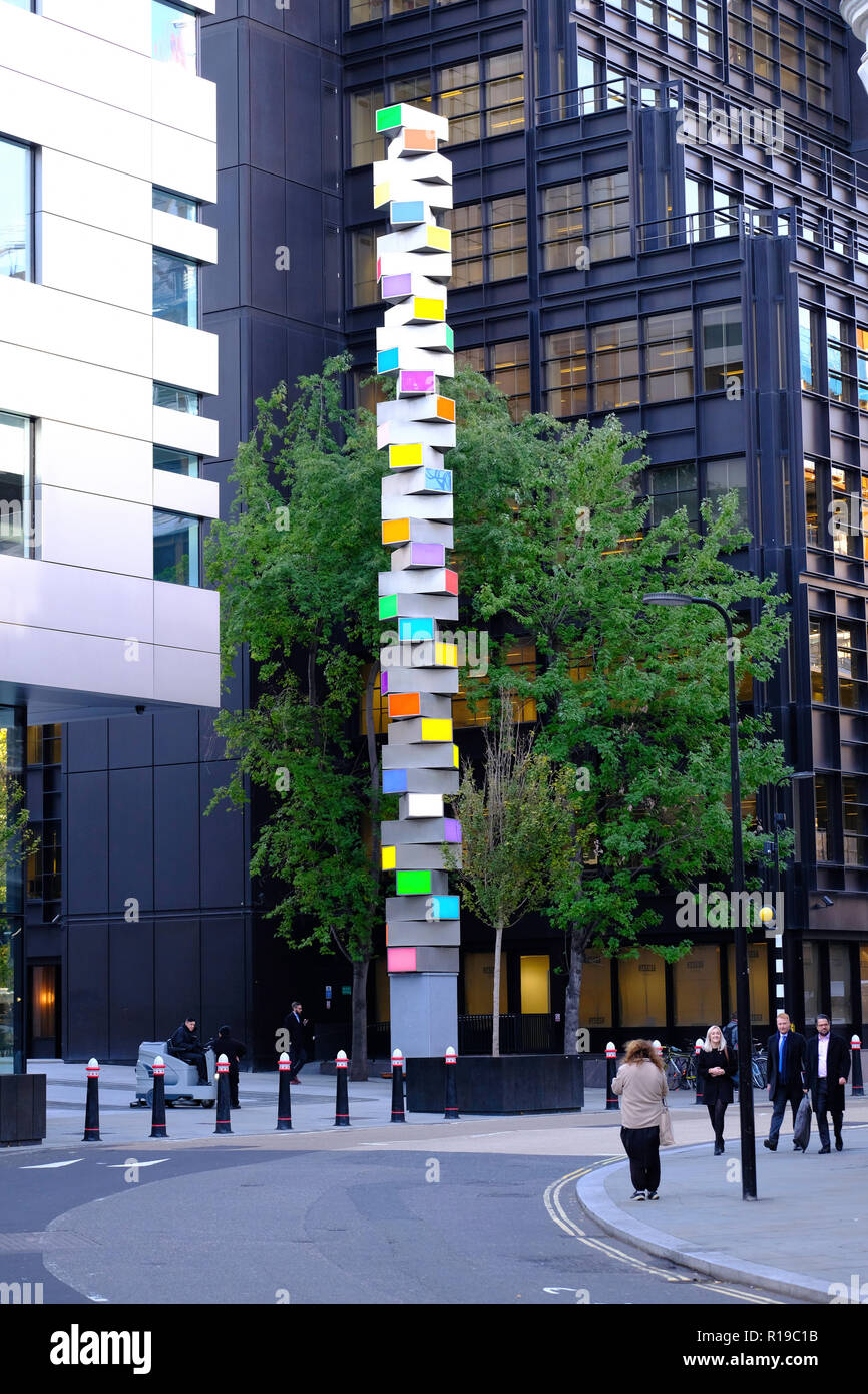 Art instalation, London, United Kingdom Stock Photo
