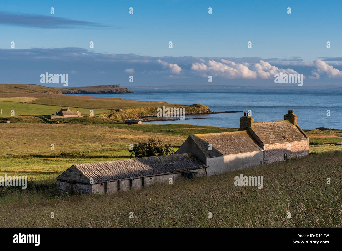 Views from by Herston, South Ronaldsay, Orkney Stock Photo