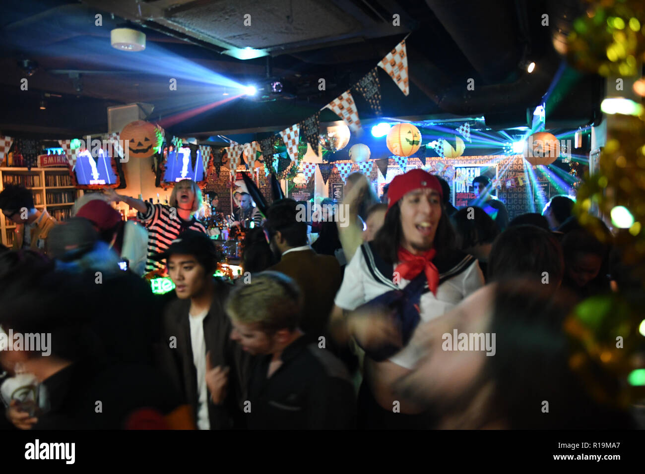 November 1 18 Shibuya Tokyo Japan Halloween Goers Dress Up On Costumes Inside Rockaholic Music Bar During The 18 Shibuya District Halloween Night On Wednesday October 31 18 Shibuya Has November 1 18 Shibuya Tokyo Japan Halloween Goers Dress Up On Costumes Inside Rockaholic Music Bar During The 18 Shibuya District Halloween Night On Wednesday October 31 18 Shibuya Has