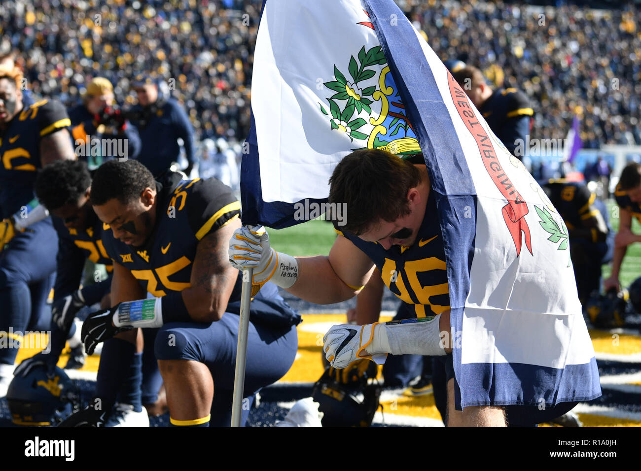West virginia mountaineers state flag hires stock photography and
