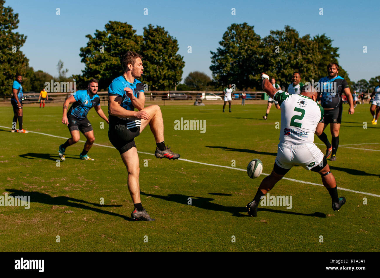 Rugby union conversion penalty kick hires stock photography and images