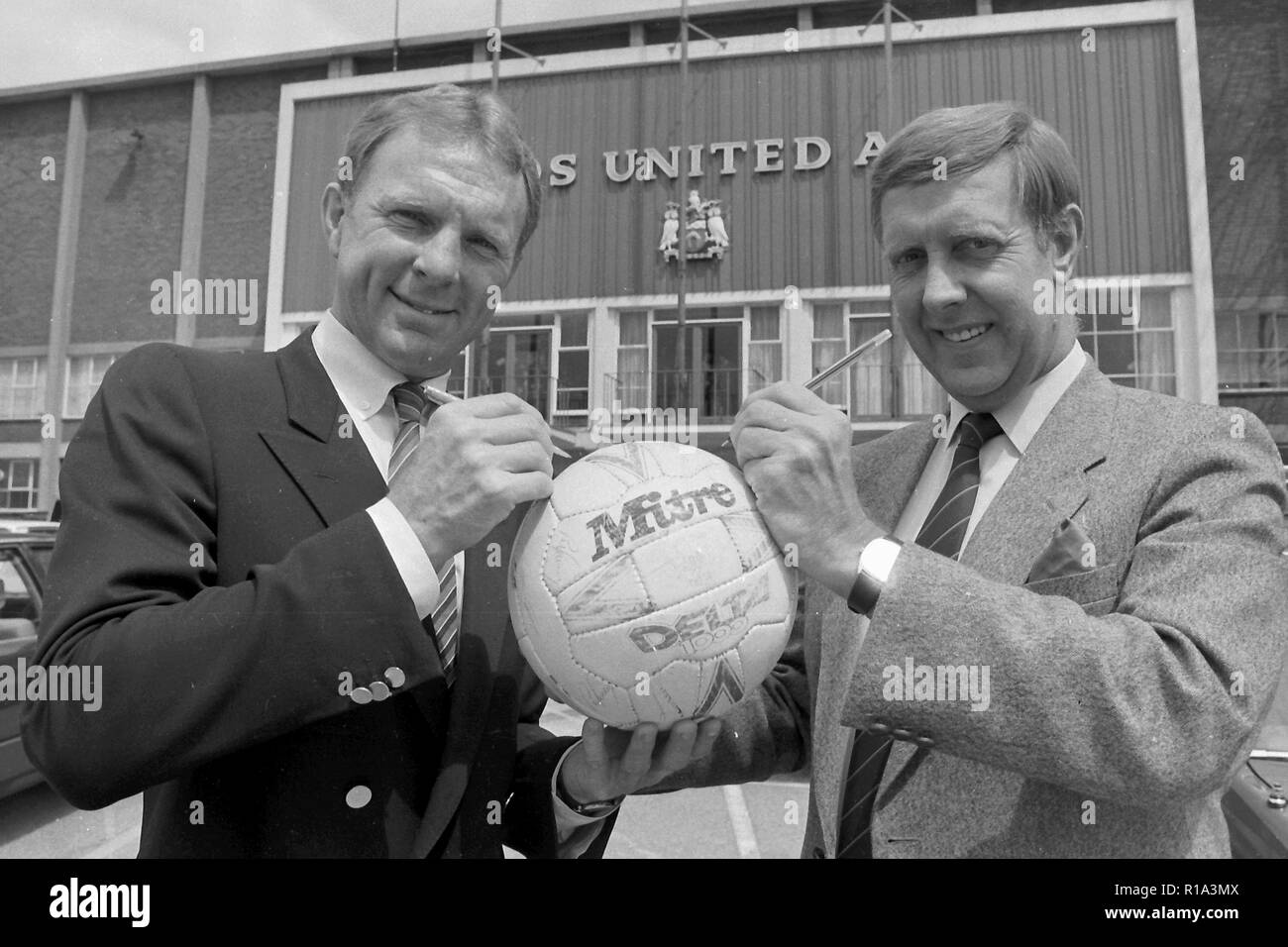 Bobby Moore Leeds United Elland Road Stock Photo