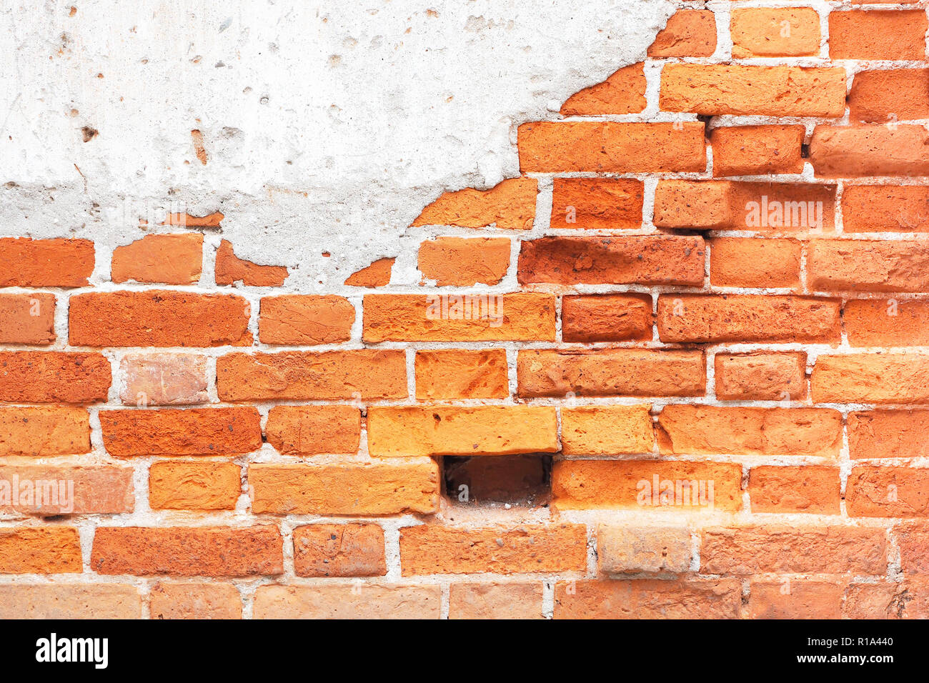Vintage old brick wall texture for background Stock Photo - Alamy