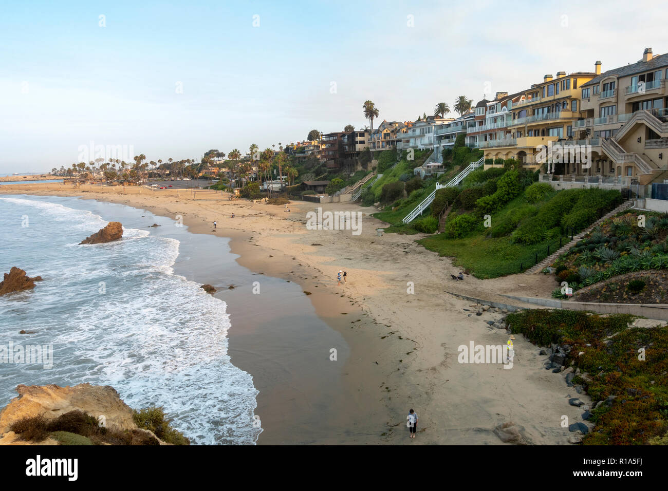 Corona del Mar State Beach viewed from Inspiration Point, California