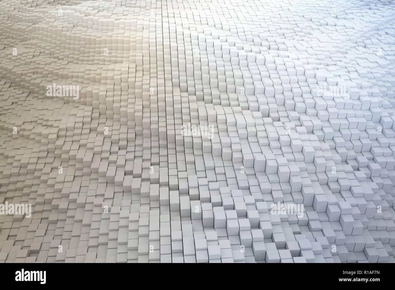 Structure Blocks Background Colorful 3D rendering. Background abstract, geometric structure blocks ...