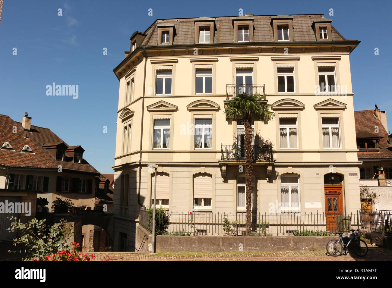 In der Altstadt von Rheinfelden in der Schweiz Stock Photo Alamy
