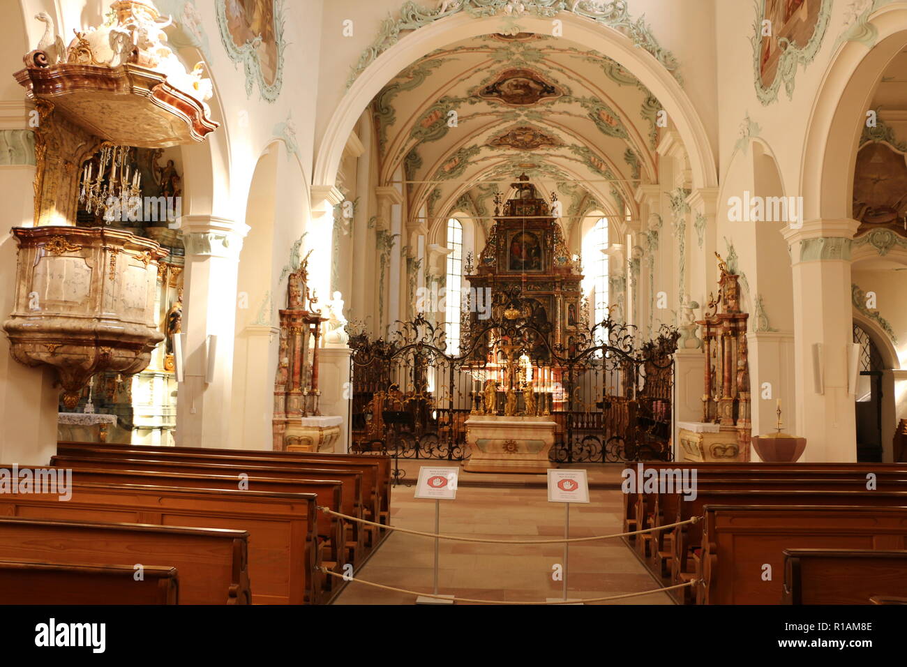 In der Altstadt von Rheinfelden in der Schweiz Stock Photo Alamy