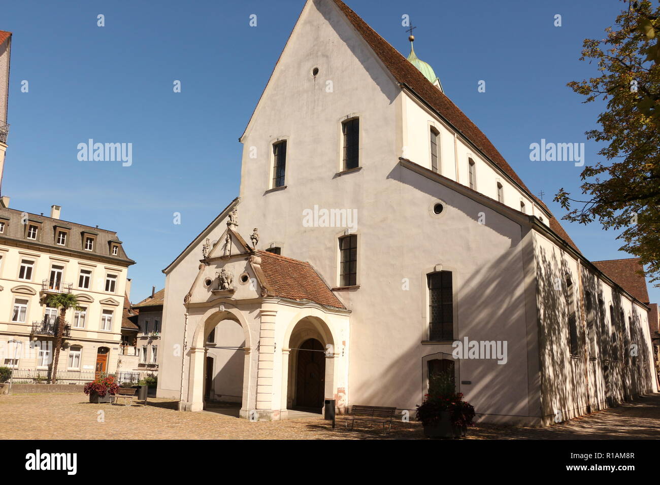 In der Altstadt von Rheinfelden in der Schweiz Stock Photo