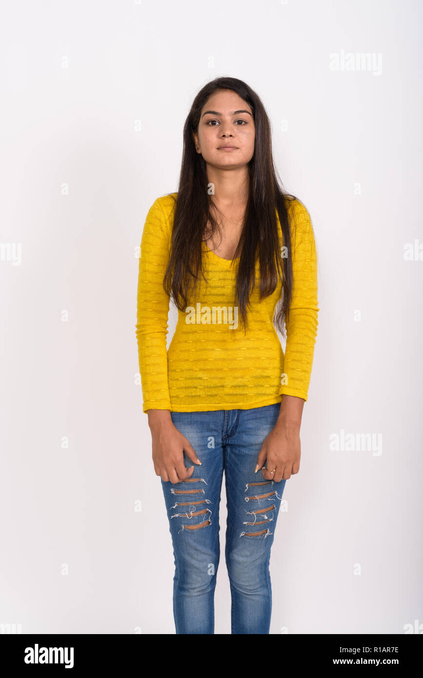 Standing young female hi-res stock photography and images - Alamy