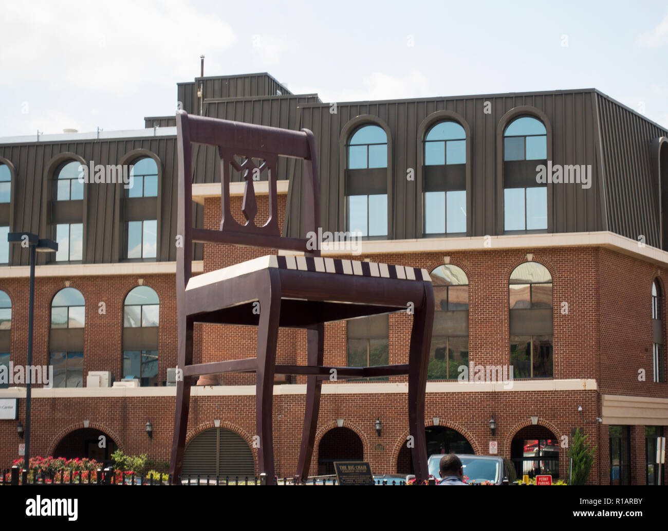 Big Chair built for Curtis Brothers Furniture Company Washington DC Big Chair built for Curtis Brothers Furniture Company Washington DC
