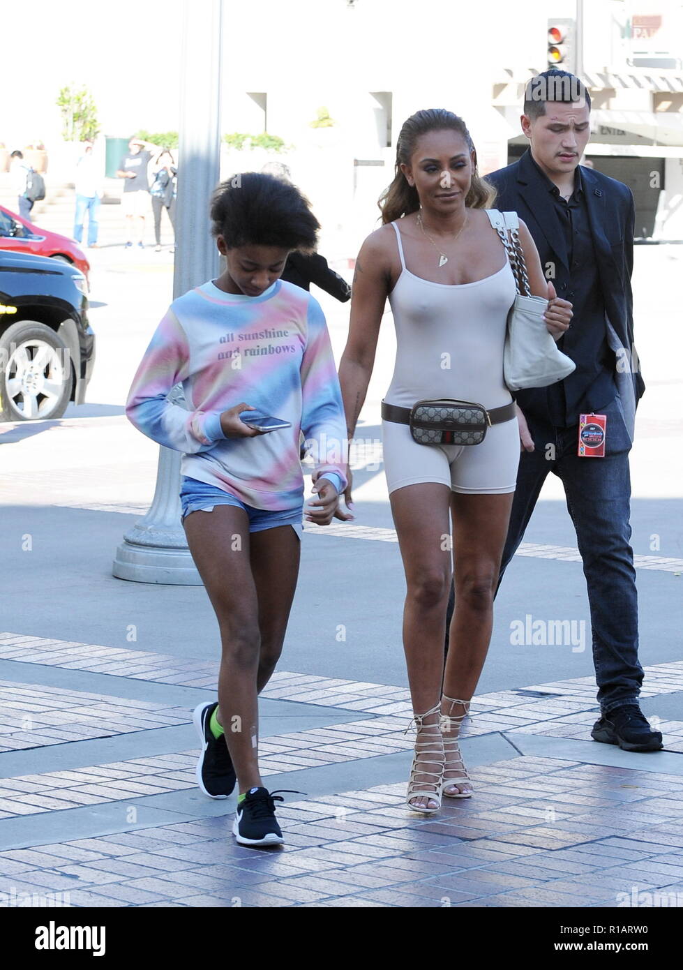 Mel b and daughter hi-res stock photography and images - Alamy