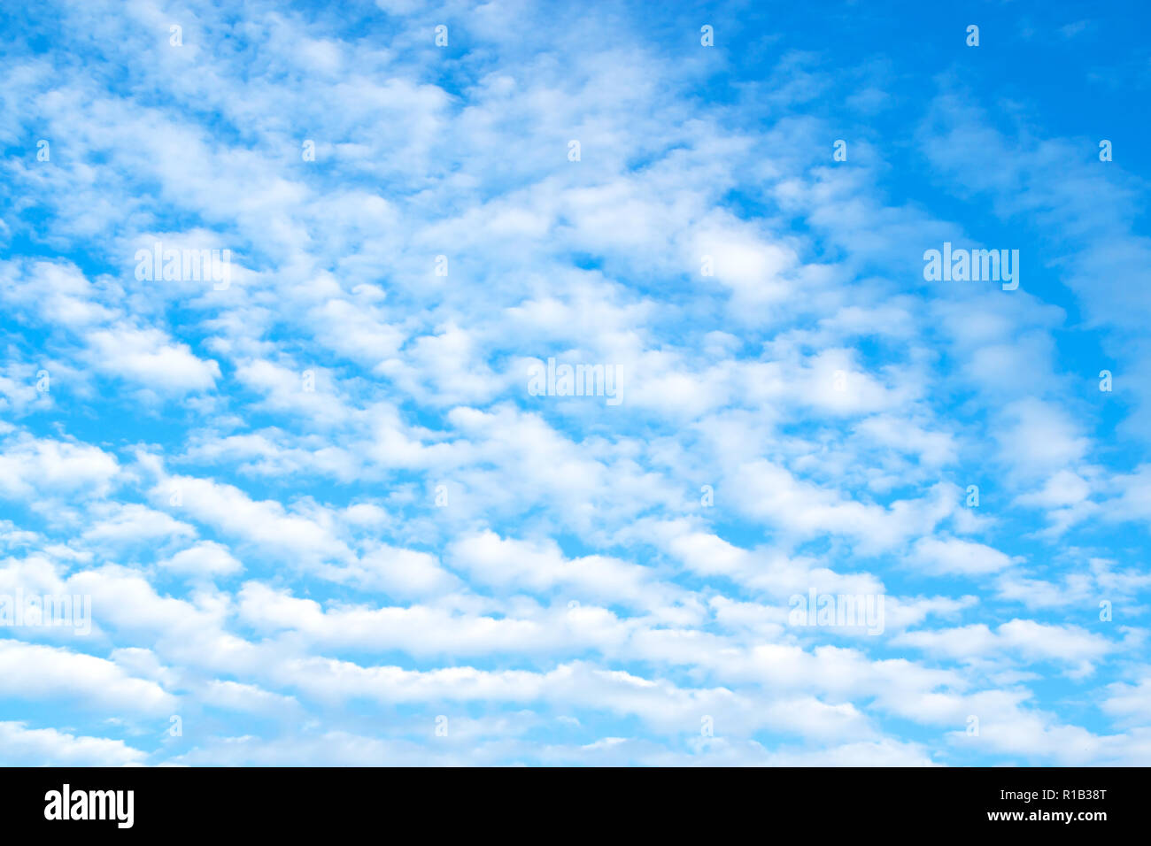 Landscape View of Blue Sky with Cloudy Background Stock Photo - Alamy