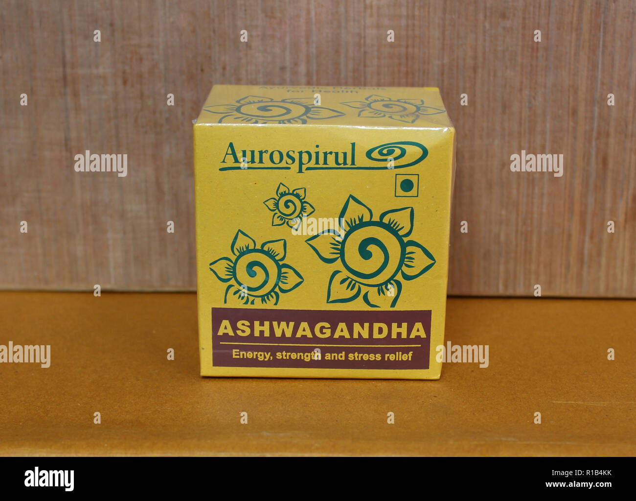 Packet of Indian Ginseng Stock Photo Alamy