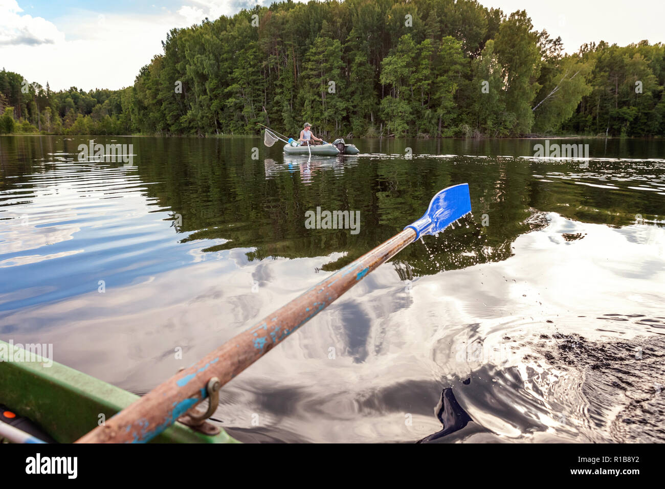 Sweep Oar Boat High Resolution Stock Photography and Images Alamy
