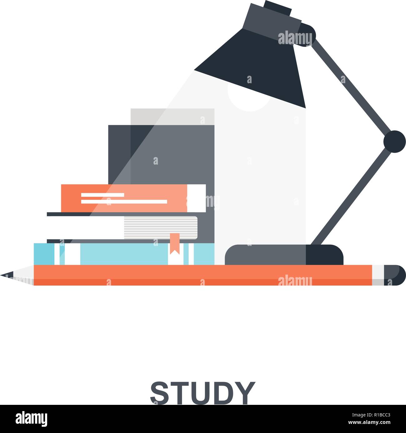 Study icon concept Stock Vector Image & Art - Alamy