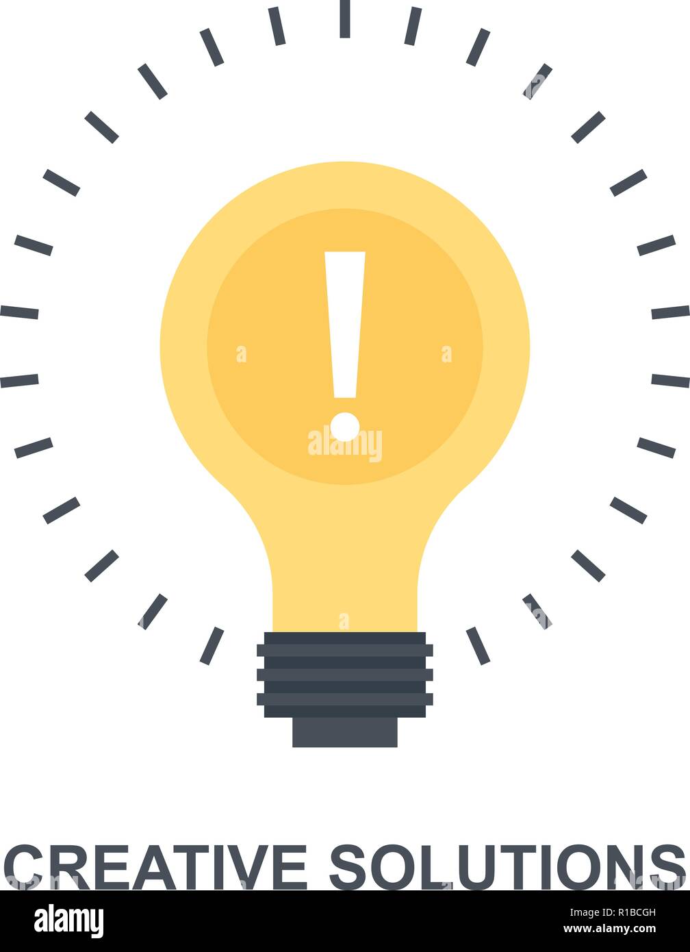 Creative Solutions icon concept Stock Vector Image & Art - Alamy