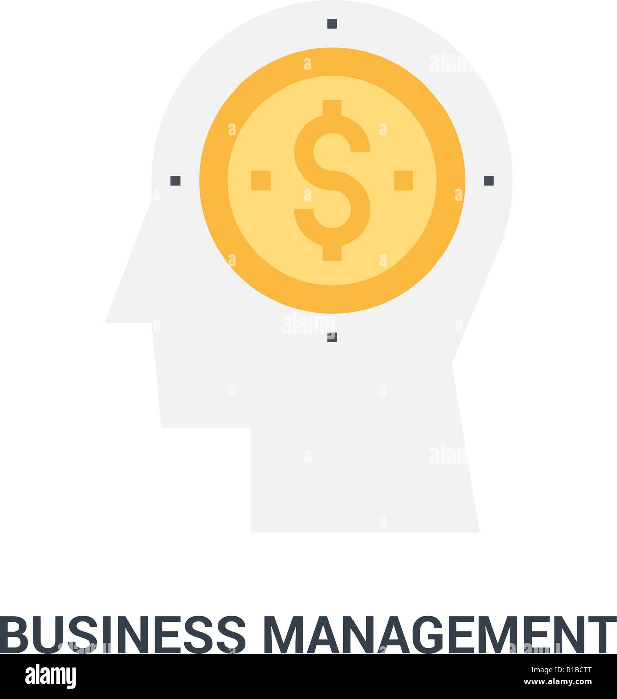 business management icon concept Stock Vector Image & Art - Alamy