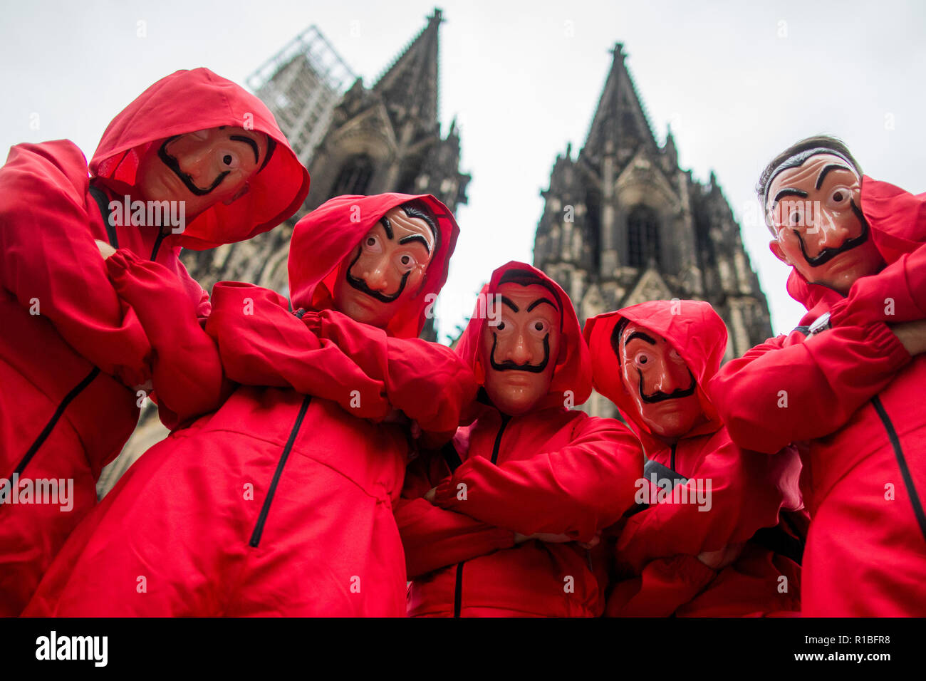 11 November 2018 North Rhine Westphalia Koln Jecken Disguised