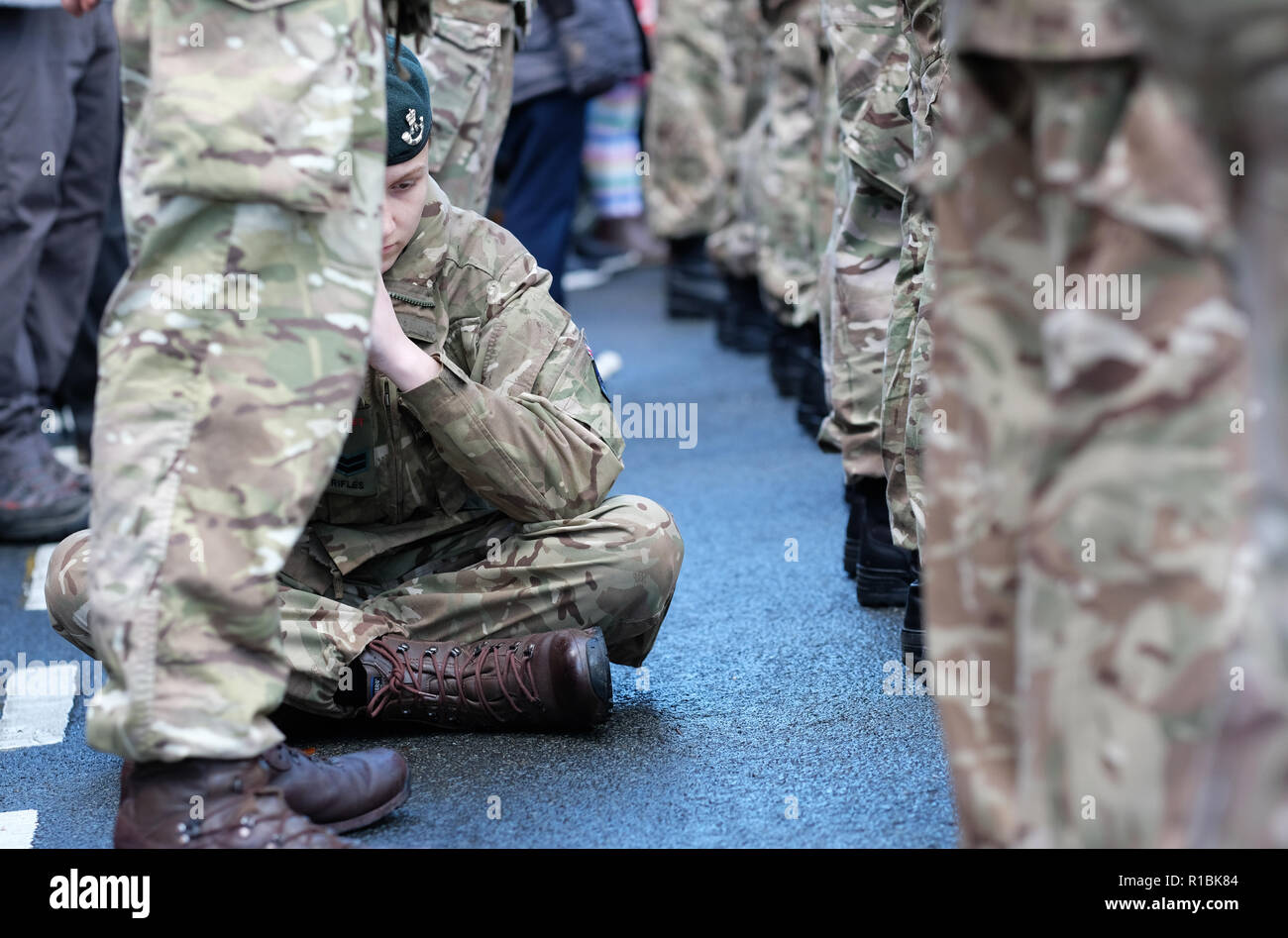 Cadet uniform teenager hi-res stock photography and images - Alamy