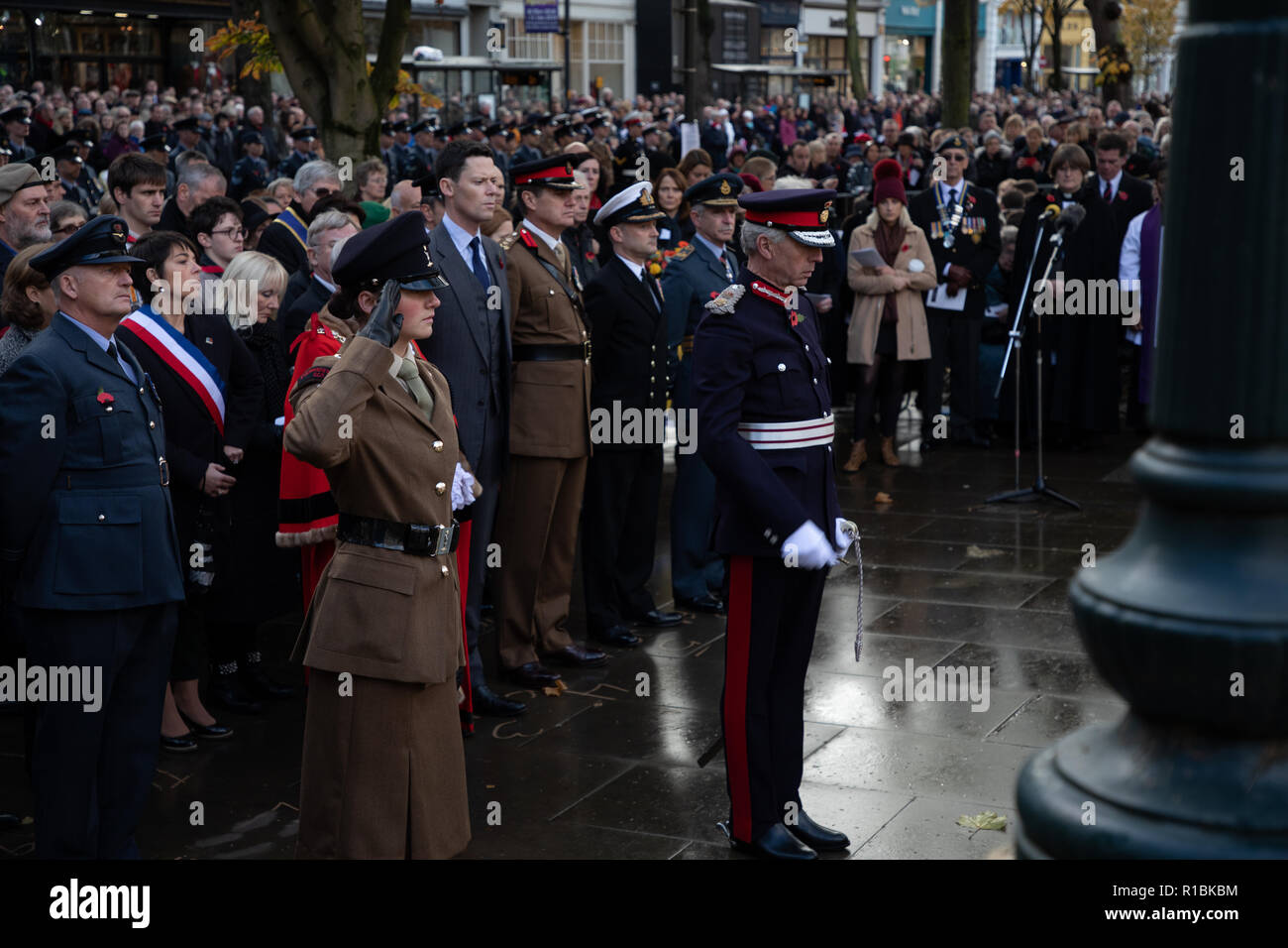 Navy officer saluting hi-res stock photography and images - Alamy