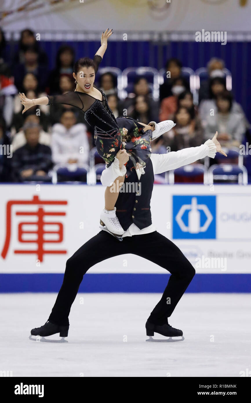 Shiyue Wang & Xinyu Liu (CHN), NOVEMBER 10, 2018 Figure Skating ISU
