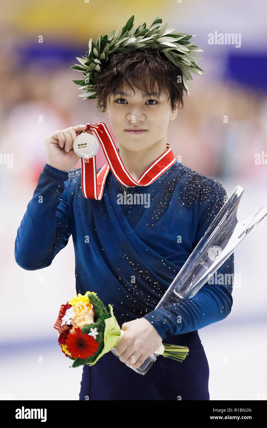 Shoma Uno (JPN), NOVEMBER 10, 2018 Figure Skating ISU Grand Prix of