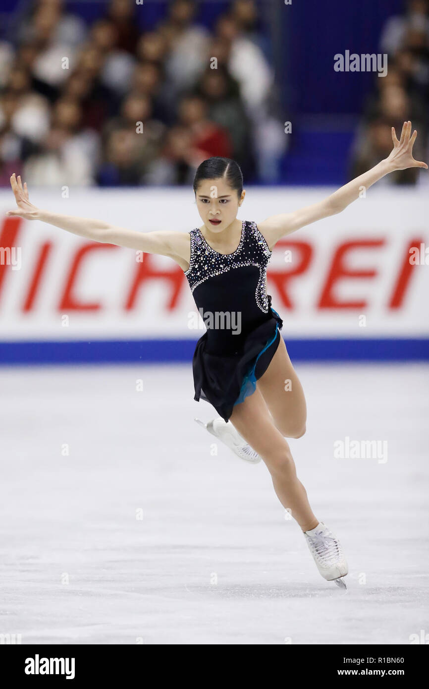 Satoko Miyahara Jpn November 10 18 Figure Skating Isu Grand Prix Of Figure Skating 18 Nhk