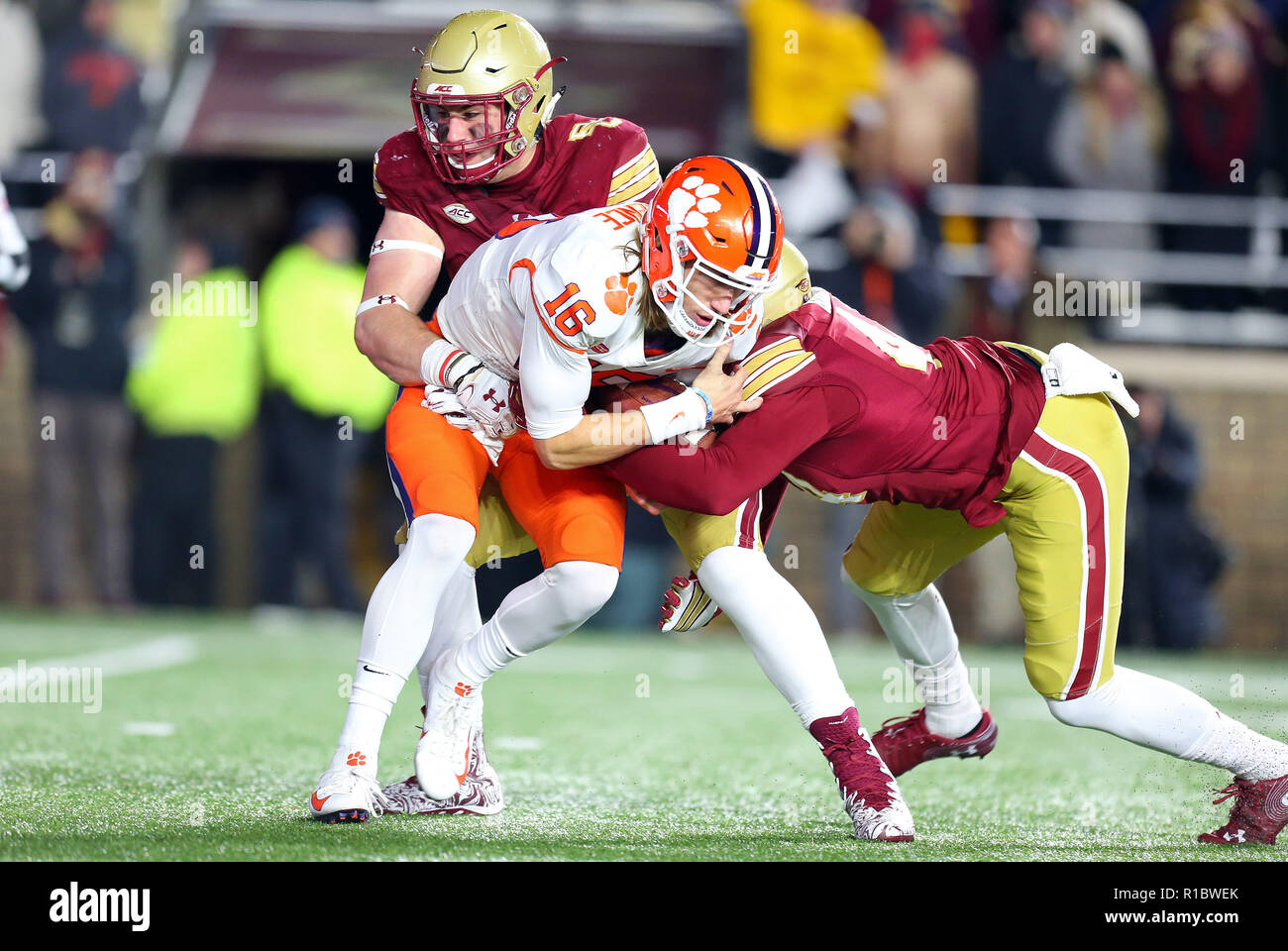 Alumni Stadium 10th Nov 2018 Ma Usa Clemson Tigers