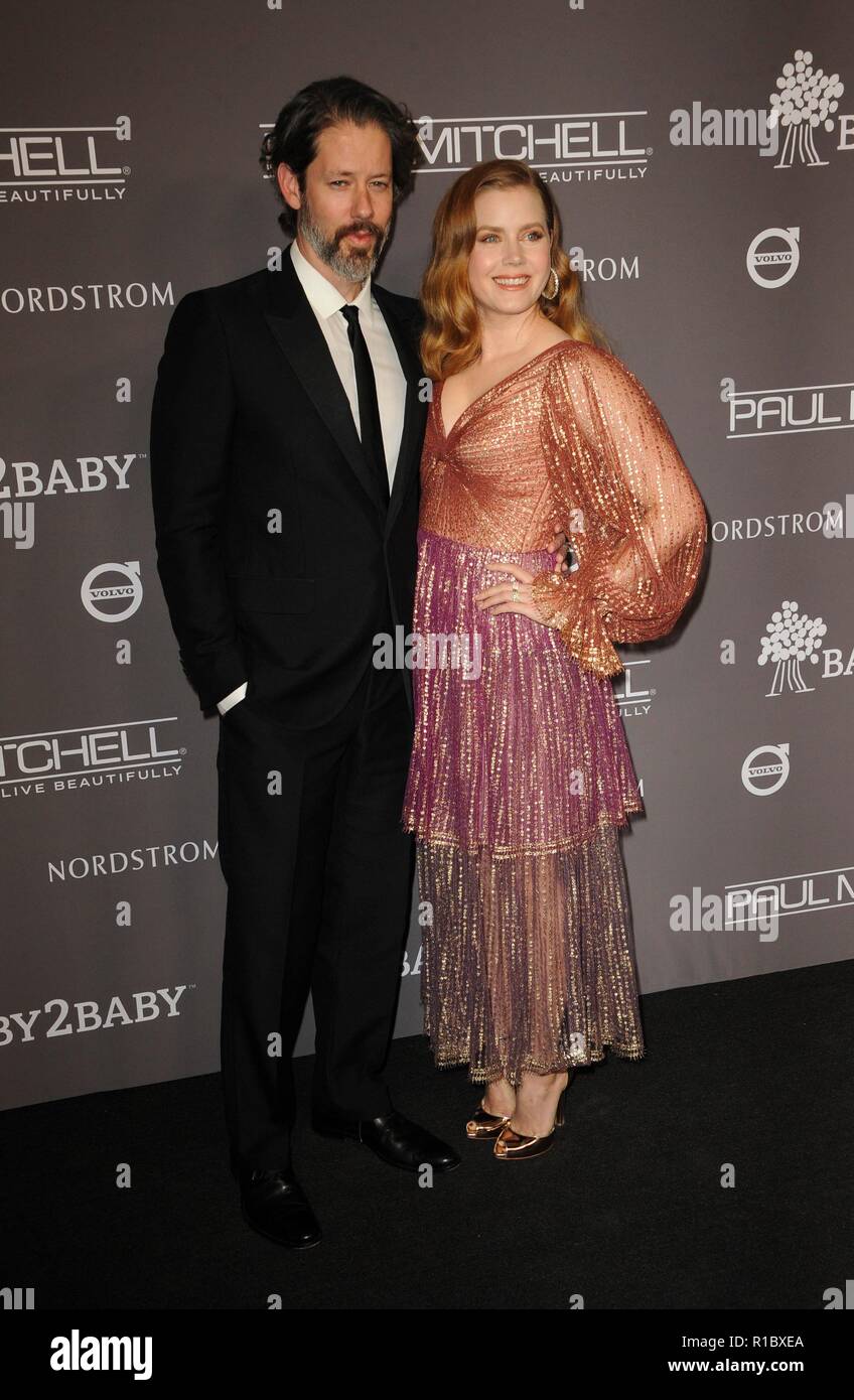 Culver City, CA. 10th Nov, 2018. Darren Le Gallo, Amy Adams at arrivals