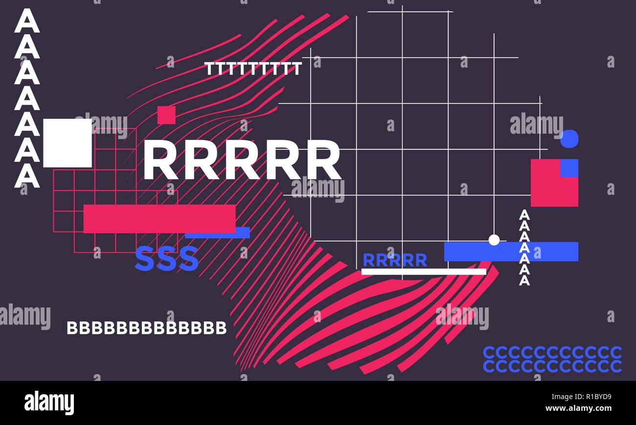 Space for text minimal geometric web banner design Stock Vector