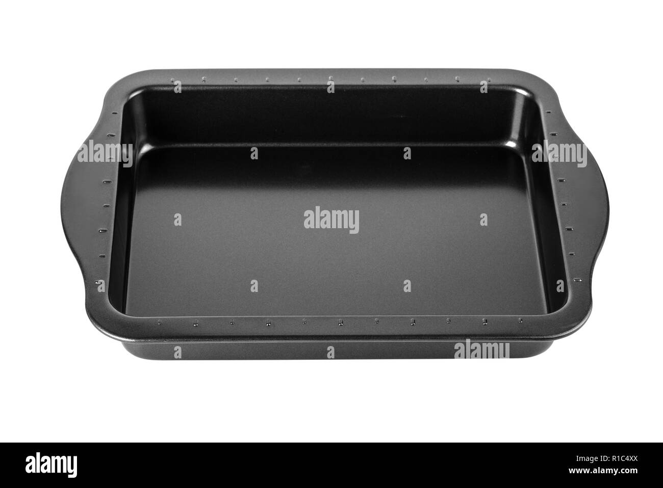 baking dish isolated on white with clipping path Stock Photo Alamy