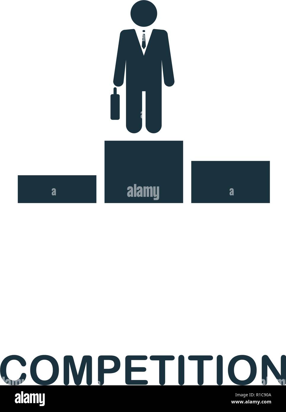 Competition icon. Premium style design from startup icon collection. UI ...