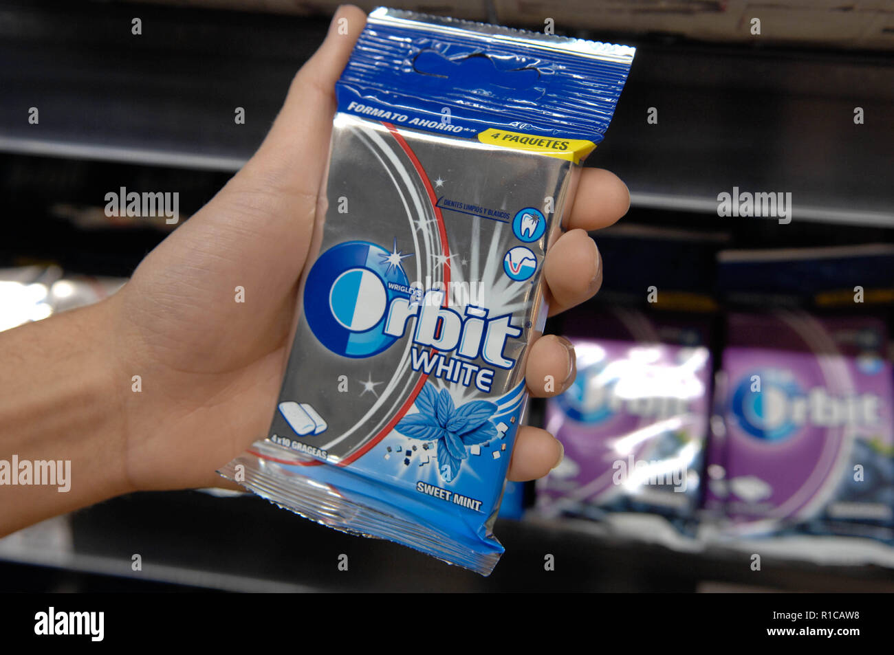 Orbit,chewing gum Stock Photo Alamy