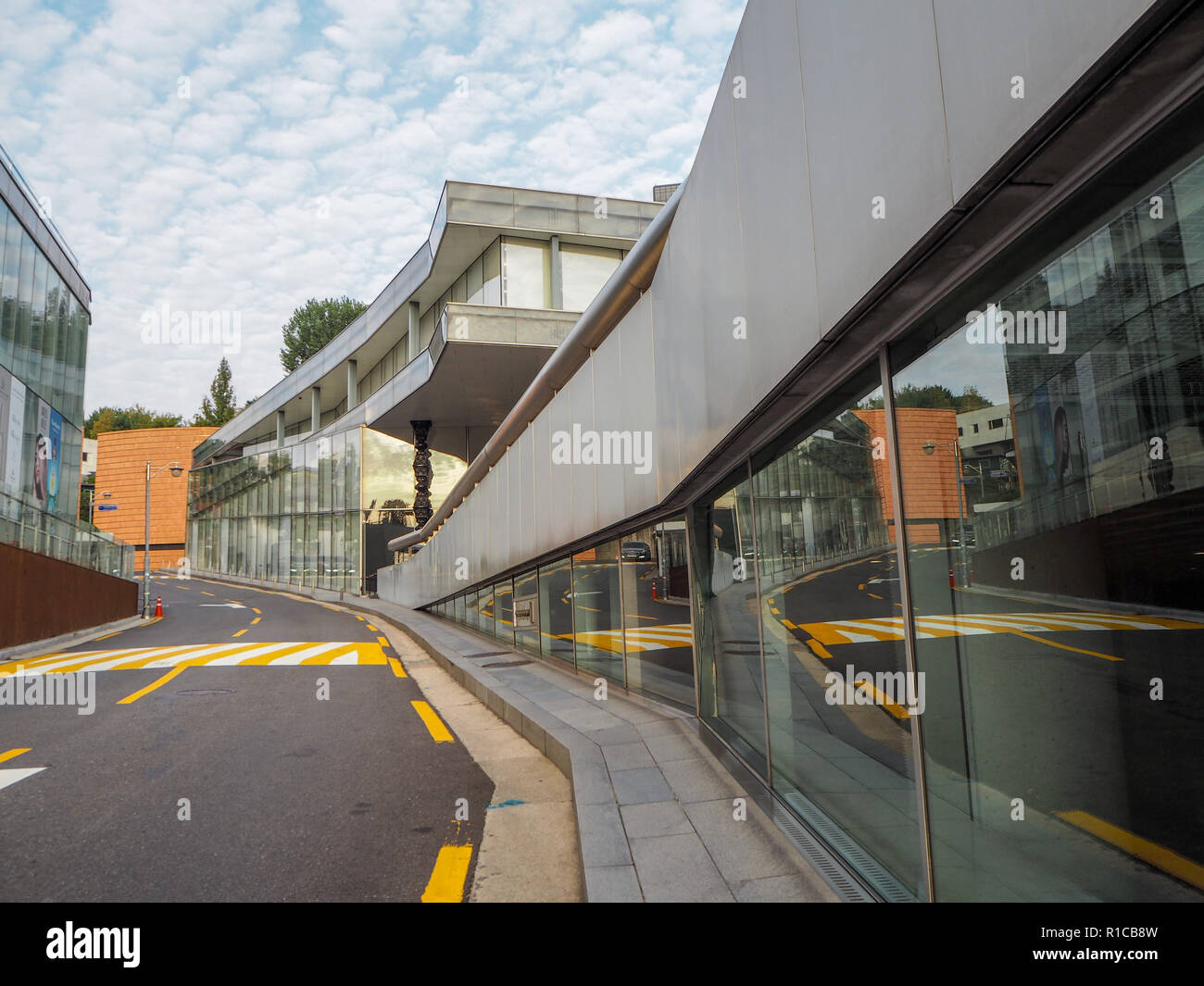 Seoul, South Korea October 2018 The Leeum Samsung museum of art in