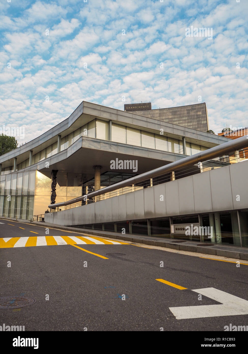 Seoul, South Korea October 2018 The Leeum Samsung museum of art in