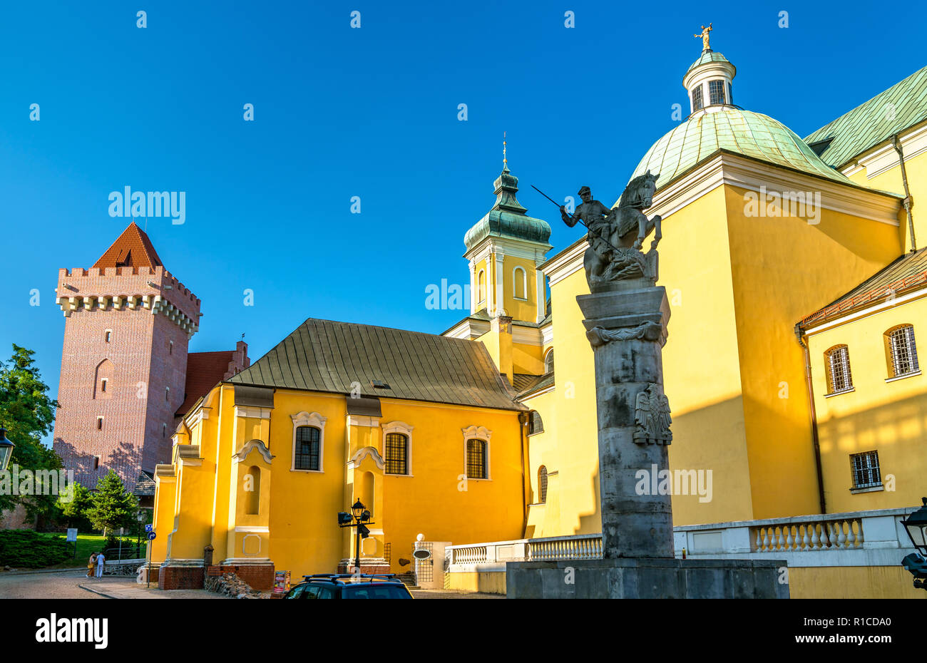 Church of St. Anthony of Padua in Poznan, Poland Stock Photo