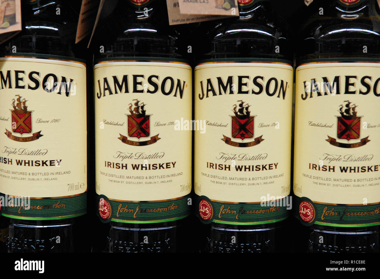 Jameson,Irish whiskey Stock Photo